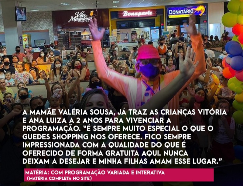 Diversão para toda a família no Shopping Vitória